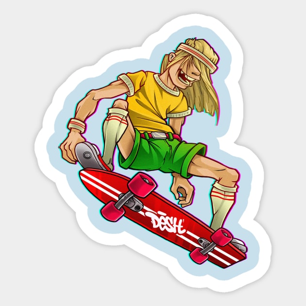 Skate Sticker by DimkaDesh